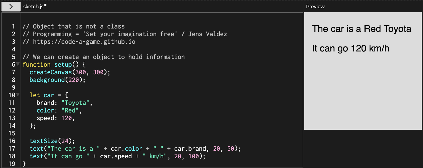 Object that is not a class